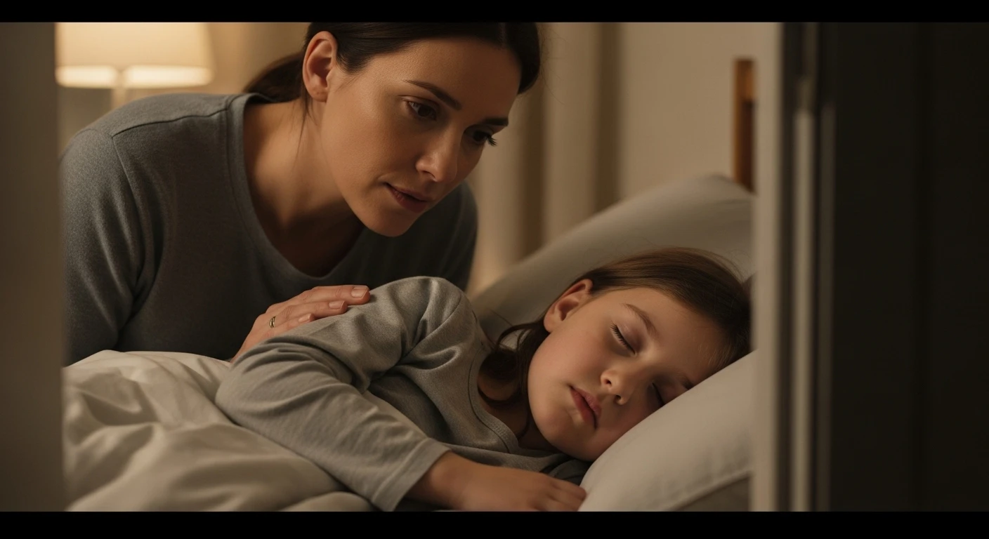 anne-uyuyan-kızını-izliyor