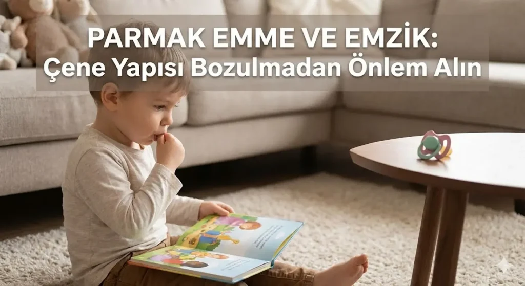 Çocuklarda parmak emme, emzik kullanımı ve diş yapısına etkileri - Thumb sucking in children, pacifier use and effects on dental structure - Сосание пальца у детей, использование пустышки и влияние на структуру зубов